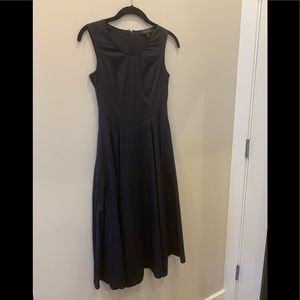 Cos midi dress navy